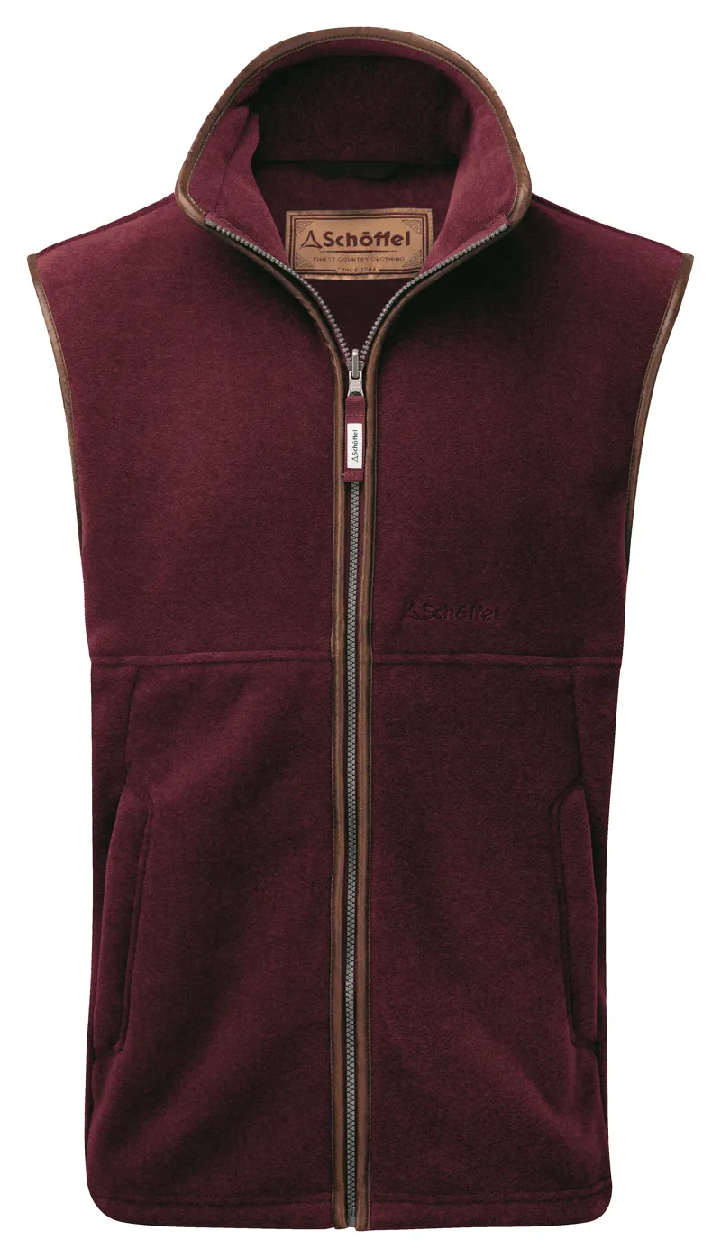 Schoffel Oakham Gilet Claret